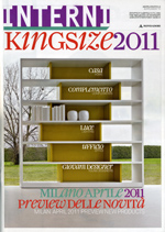 PRIMITIVI / Interni Kingsize 2011. Supplemento a Interni N.4, 04/2011, p.50.